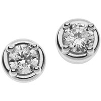 Orecchini Comete Donna in Oro bianco Diamante ORB856